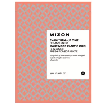 MIZON -  Mizon Enjoy Vital-Up Time Firming Mask - Ujędrniająca maska z granatem